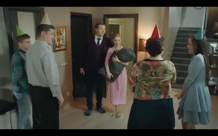 Финал сериала Девятый вал: счастливые времена после рождения ребёнка Жени и Алика